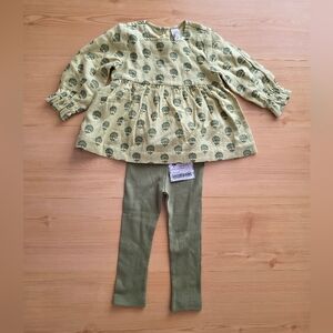 Kate Quinn Sub Box Exclusive Print Dandelion with Matching Leggings 18-24 NWT